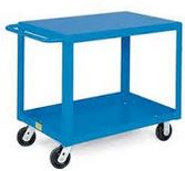 Heavy Duty Two Shelf Service Cart - Click Image to Close